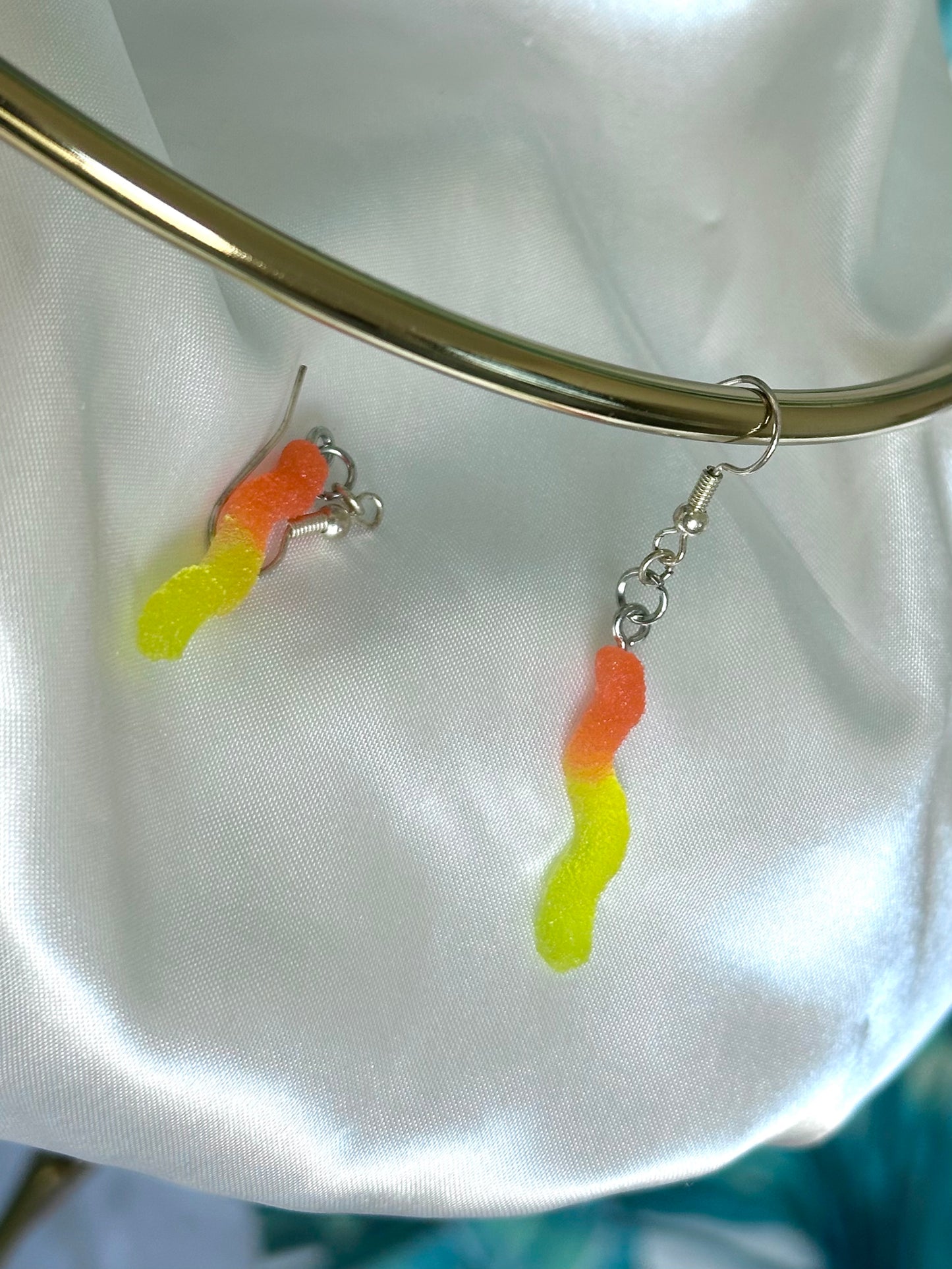 Gummy Worms Earrings