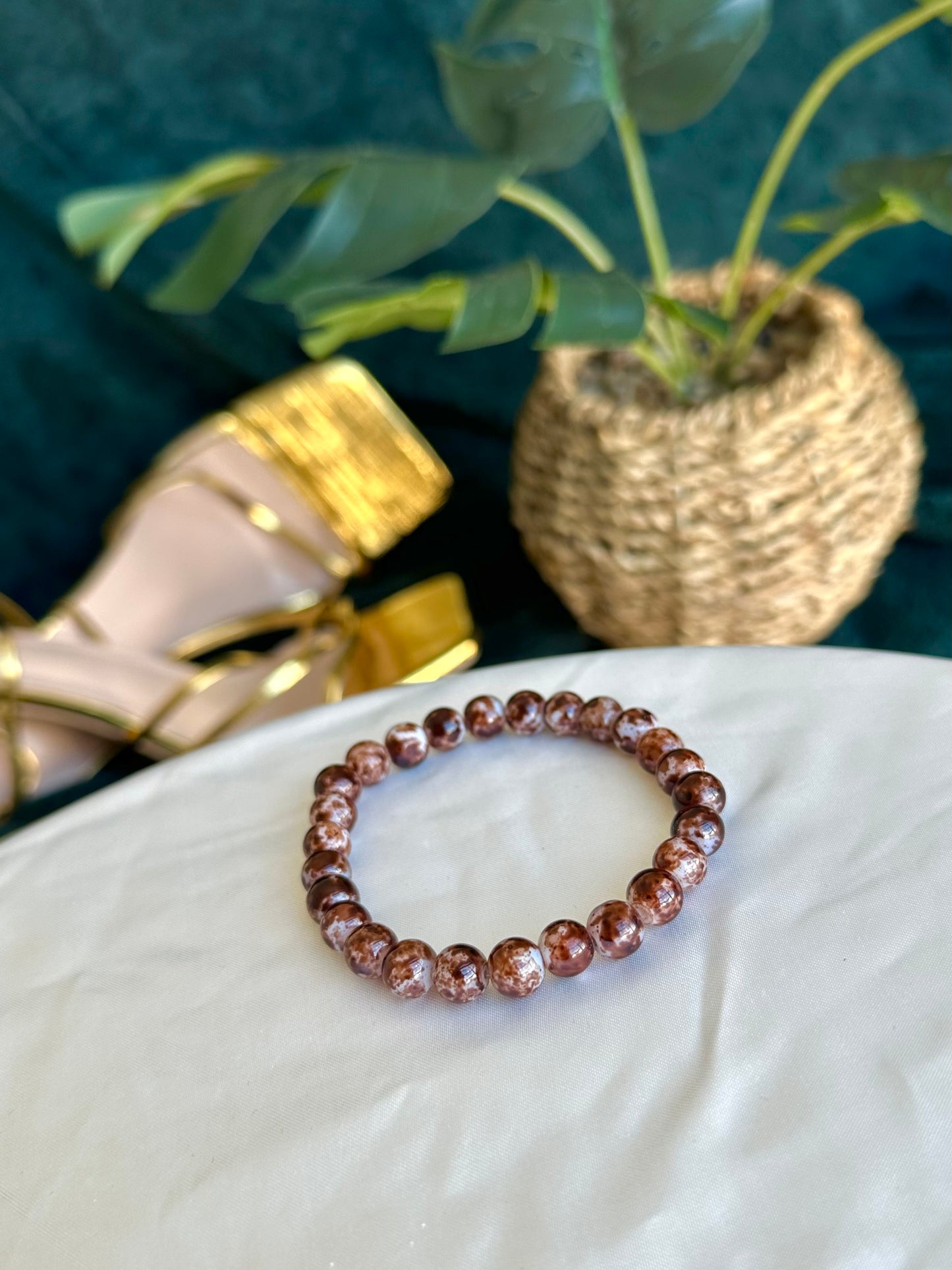Brown Marbled Bracelets