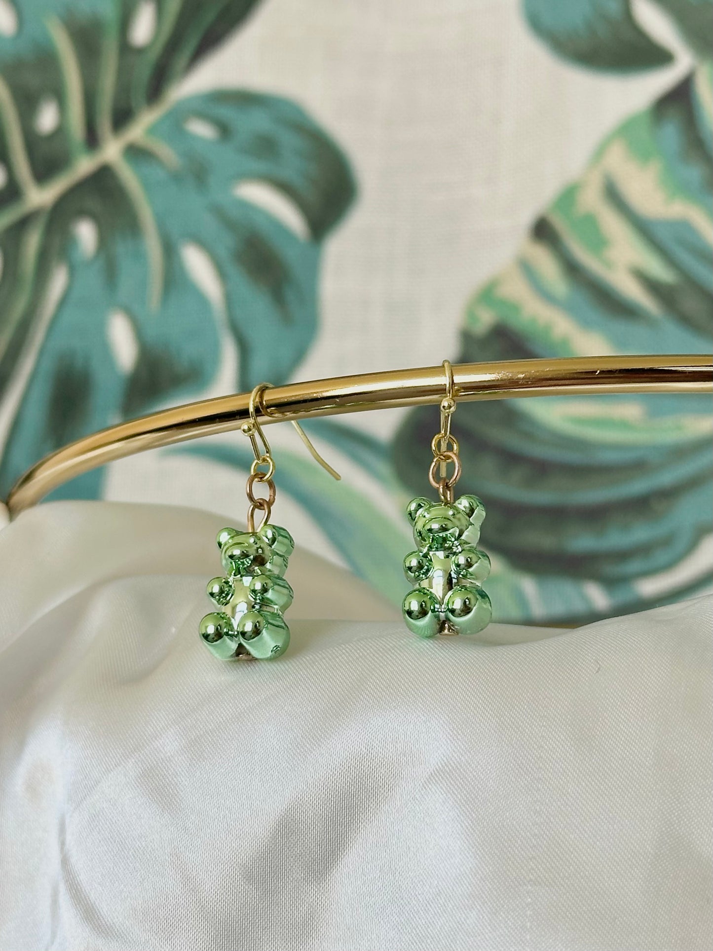 Metallic Gummy Bears Earrings