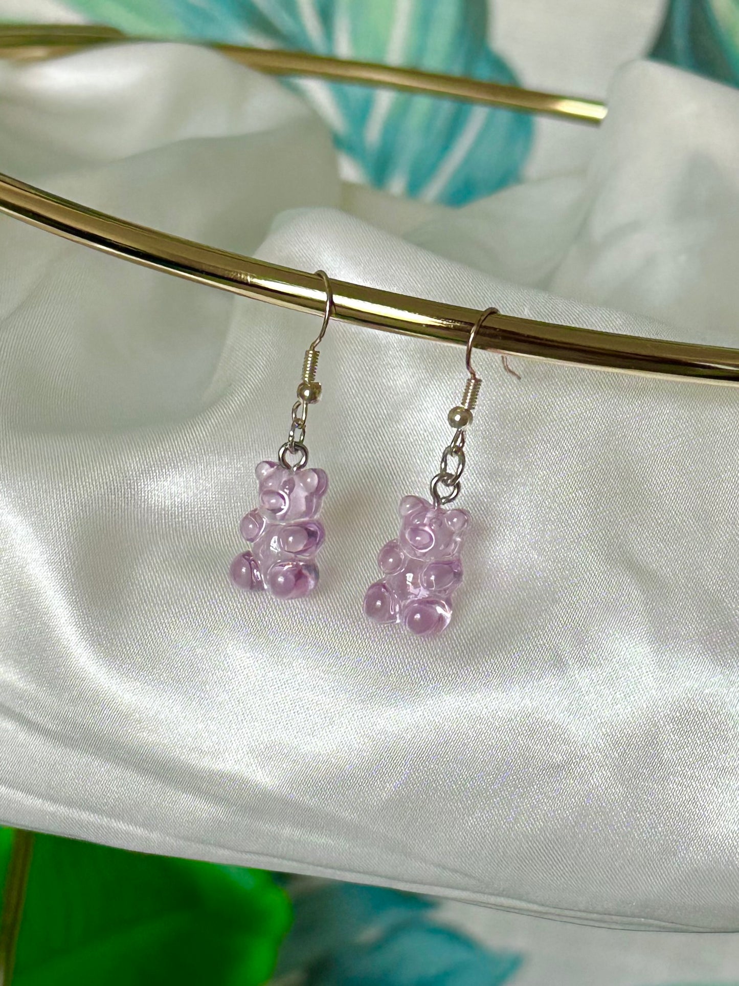 Translucent Gummy Bears Earrings