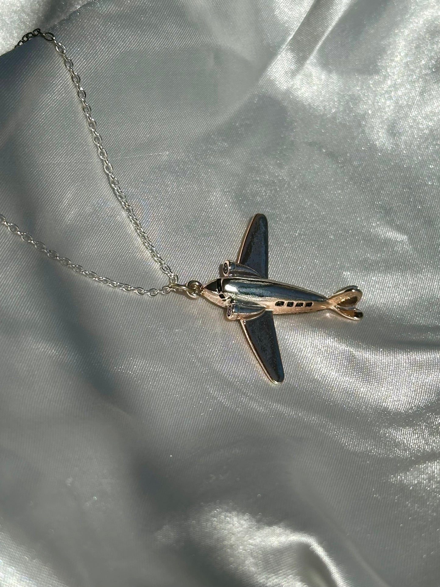 Airplane Necklace