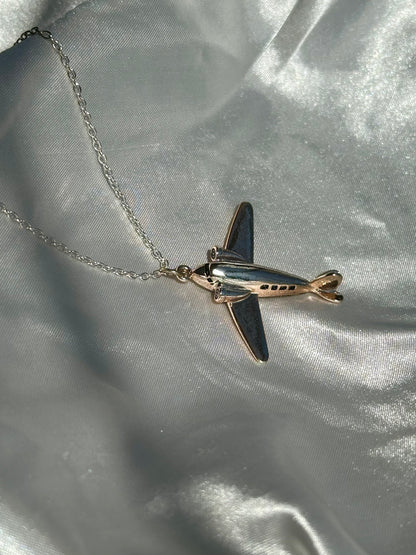 Airplane Necklace