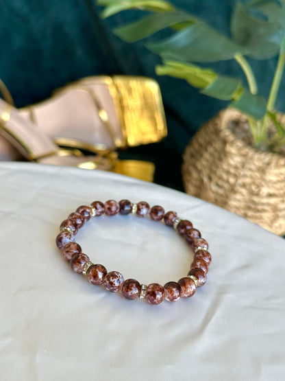 Brown Marbled Bracelets