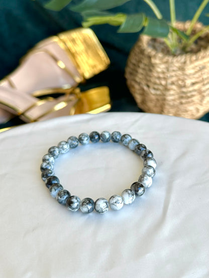 Grey Marbled Bracelets