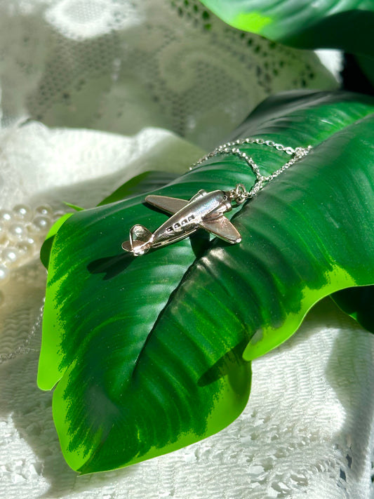 Airplane Necklace