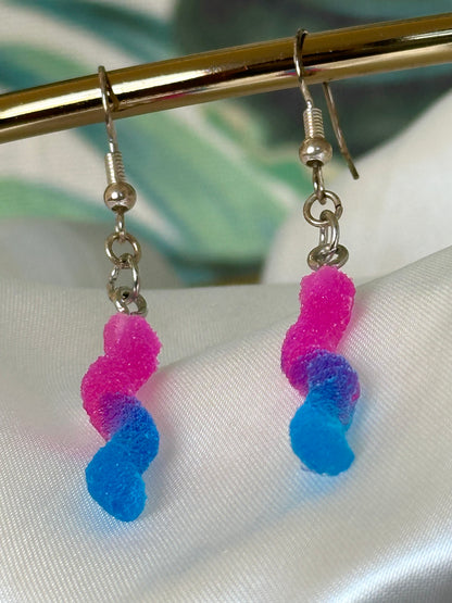 Gummy Worms Earrings