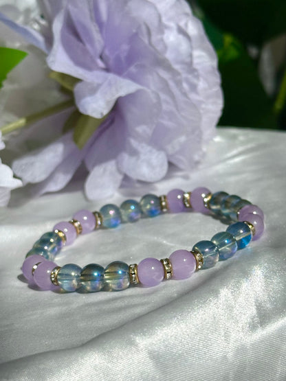 Lavender Iridescent Bracelets Collection