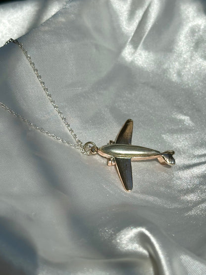 Airplane Necklace