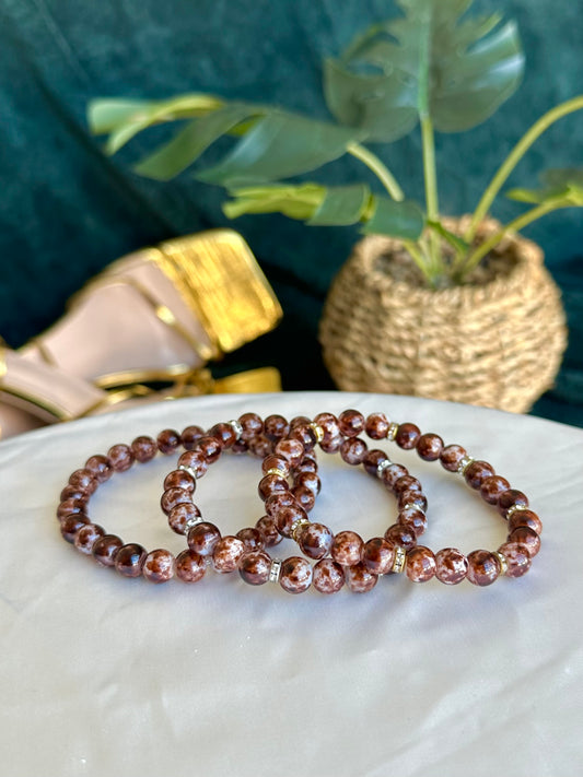 Brown Marbled Bracelets
