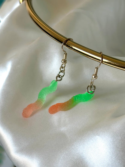 Gummy Worms Earrings