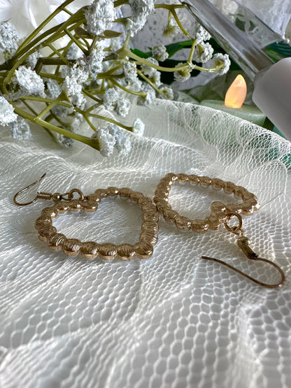 Pearl Hearts Earrings