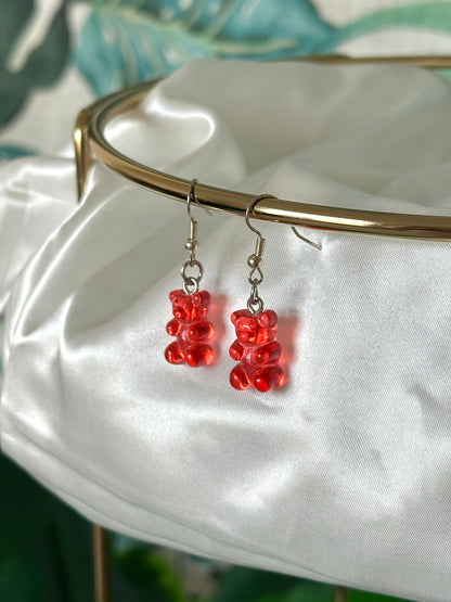 Translucent Gummy Bears Earrings