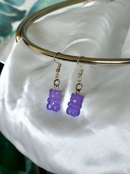 Pastel Gummy Bears Earrings