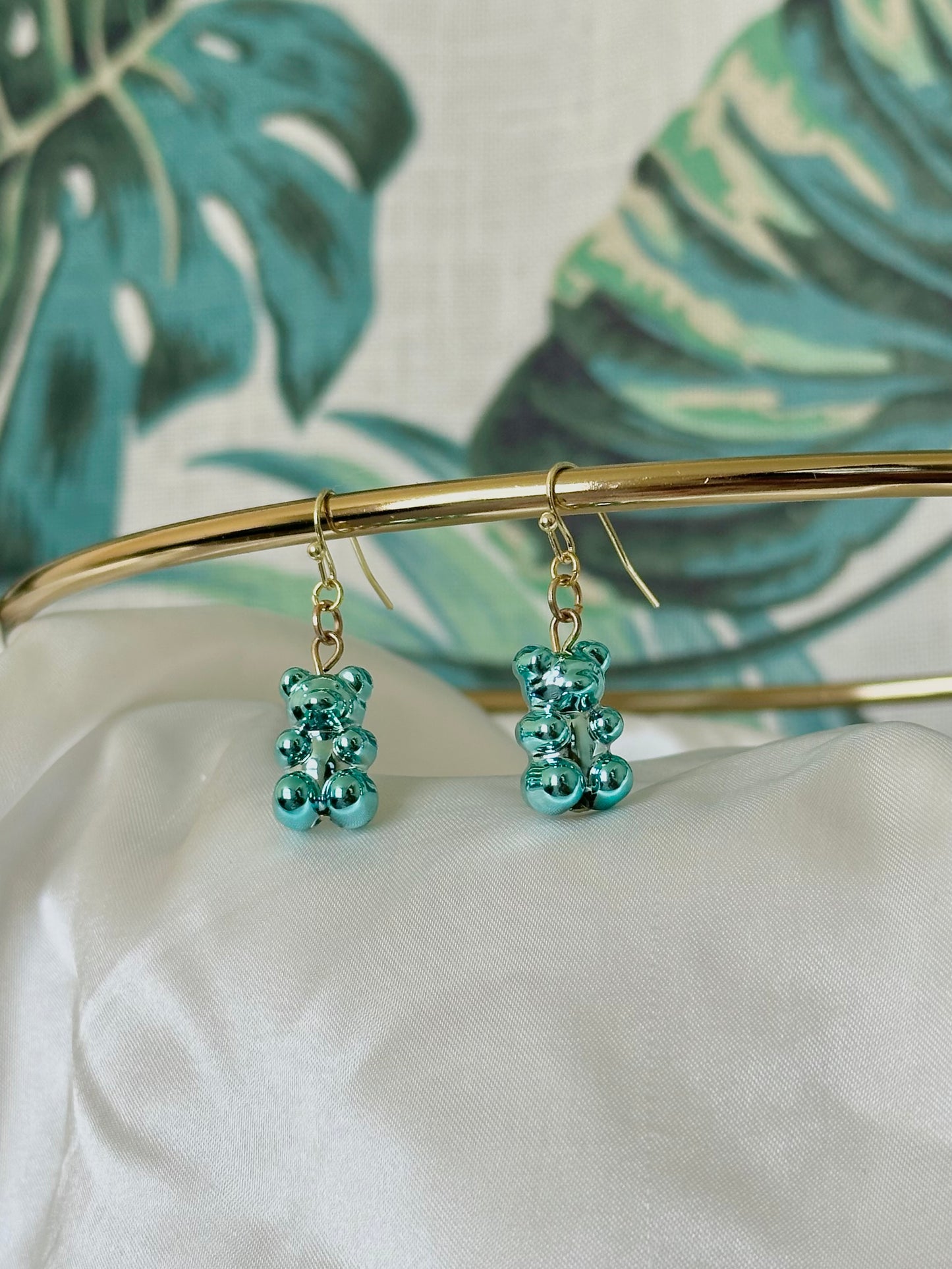 Metallic Gummy Bears Earrings