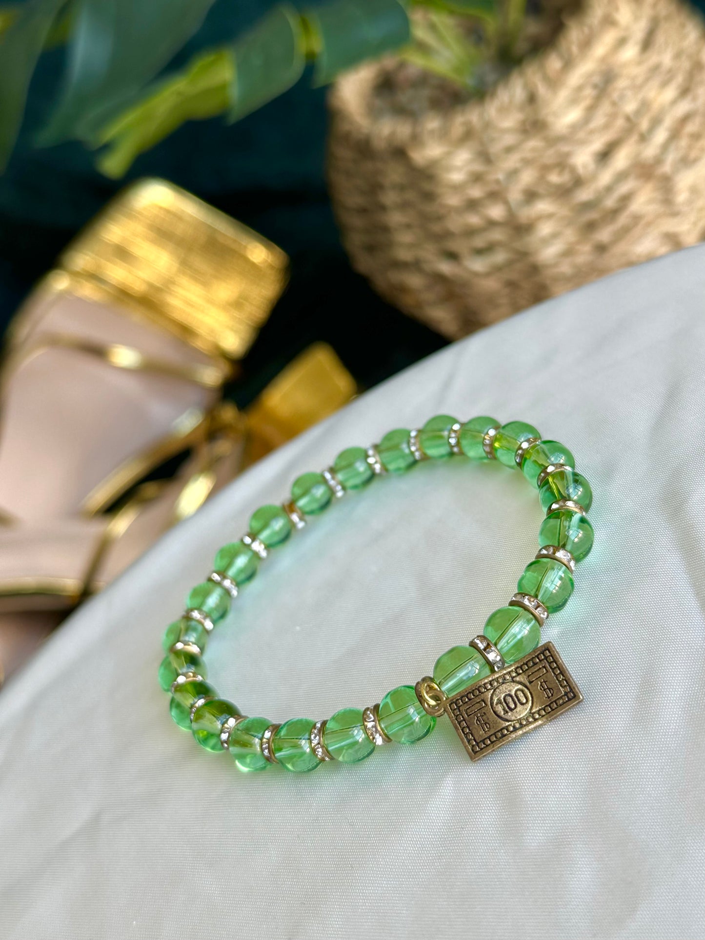 Money Charm Bracelet