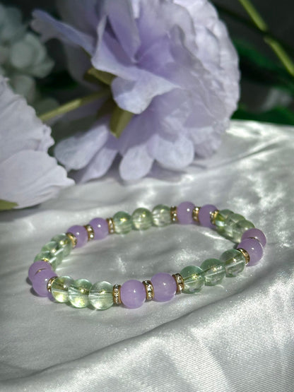 Lavender Iridescent Bracelets Collection